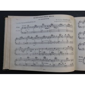 Journal de Organistes Recueil Morceaux de Musique d'Orgue 1886-1888