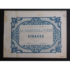 STRAUSS Isaac La Schotisch de Vichy Piano ca1850