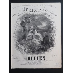 JULIEN Le Rossignol Piano XIXe siècle