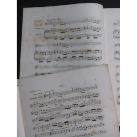 ROPICQUET Alexandre Introduction et Variations op 8 Piano Violon ca1835