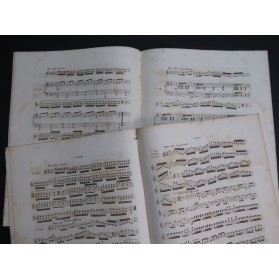 ROPICQUET Alexandre Introduction et Variations op 8 Piano Violon ca1835