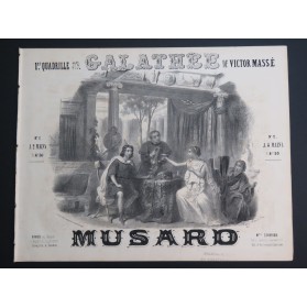 MUSARD Galathée Quadrille No 1 Piano ca1850