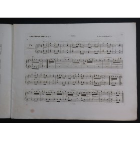 LEFÉBURE-WÉLY Le Bal d'été Quadrille op 13 Piano 4 mains ca1840