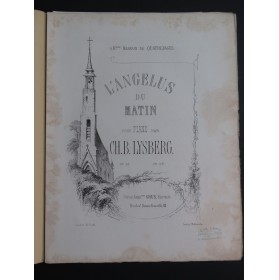 LYSBERG Ch. B. L'Angelus du Matin Piano ca1858