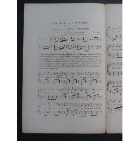 MAIGNAND Hippolyte Une Revue de la Banlieue Chant Guitare ca1830