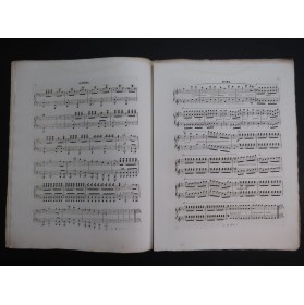 DE VILBAC Renaud Beautés de Zampa Suite No 3 Piano 4 mains ca1855