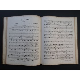 HENRION Paul Album 12 Romances Piano Chant 1866