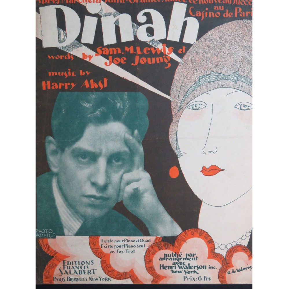 AKST Harry Dinah Chant Piano 1926