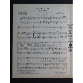 AKST Harry Dinah Chant Piano 1926