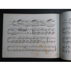 LONGUEVILLE Alphonse Athènes Piano ca1855