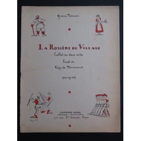 TOMASI Henri La Rosière du Village Ballet Piano 1936