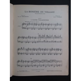 TOMASI Henri La Rosière du Village Ballet Piano 1936