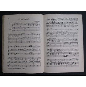 DE SAINT-QUENTIN G. Six Mélodies Chant Piano ca1880