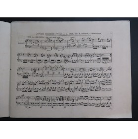 DONIZETTI G. Auswahl Beliebter Stücke Die Märtyrer Piano ca1840