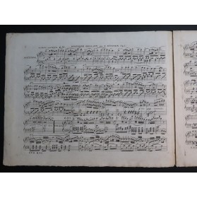 HÜNTEN François Nocturne brillant op 5 Piano ca1820