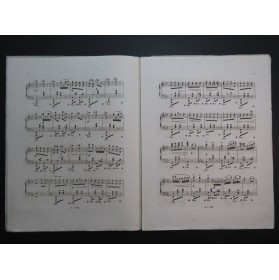 DE CALDAS Augusto La Coquette Piano ca1880