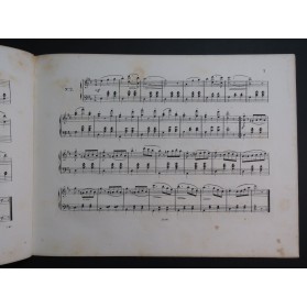 STRAUSS Isaac Florence Grande Valse Piano ca1850