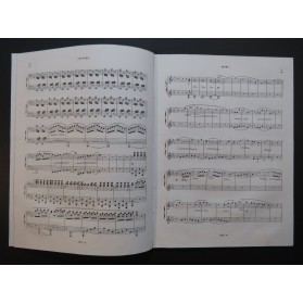 DE VILBAC Renaud Ouverture du Freyschutz de Weber Piano 4 mains ca1860