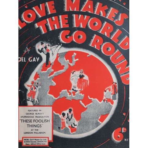 Love Makes The World Go Round Chant Piano 1938