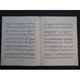 DESSANE Alfred La Sensitive Valse Dédicace Piano ca1890