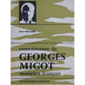 PINCHARD Max Connaissance de Georges Migot 1959