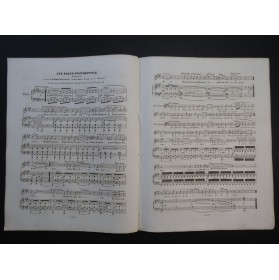 MASINI F. Une Fleur pour réponse Chant Piano ca1840