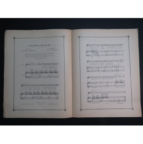 RICOURT Paul L'Hirondelle a fait son nid Chant Piano 1923