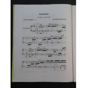 LYSBERG Ch. B. Fantaisie op 41 Piano ca1860