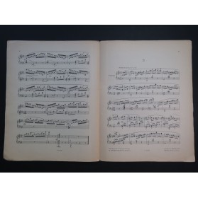 HAHN Reynaldo Deux Etudes Dédicace Piano 1927