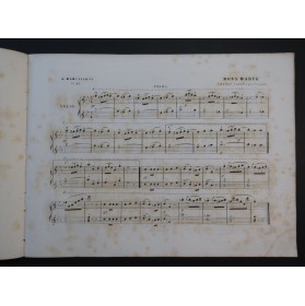 MARCAILHOU Gatien Donna Maria op 15 Piano 4 mains ca1845