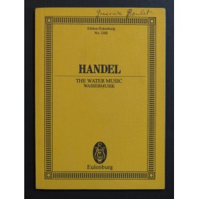 HAENDEL G. F. The Water Music Wassermusik Orchestre 1973