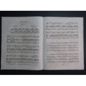 CARULLI Gustave Étoile Chérie Chant Piano ca1840