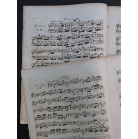 MÉHUL La Dansomanie Ballet Carbonel 2ème Partie Piano Violon ca1800