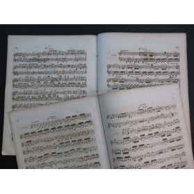 MÉHUL La Dansomanie Ballet Carbonel 2ème Partie Piano Violon ca1800