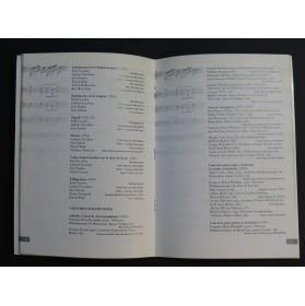 POULENC Francis Catalogue des Oeuvres 1993