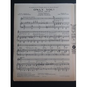 JOHNSTONE Tom Only You Chant Piano 1924