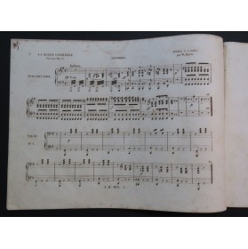 STRAUSS Johann La Belle Gabrielle Piano 4 mains ca1840