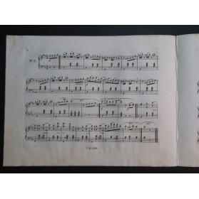 STRAUSS Johann Mittel gegen den Schlaf op 65 Piano 1833