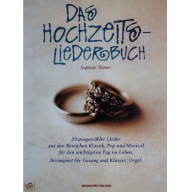 Das Hochzeits Liederbuch 20 Pièces Chant Piano 2003