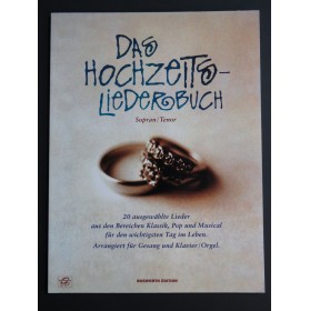 Das Hochzeits Liederbuch 20 Pièces Chant Piano 2003