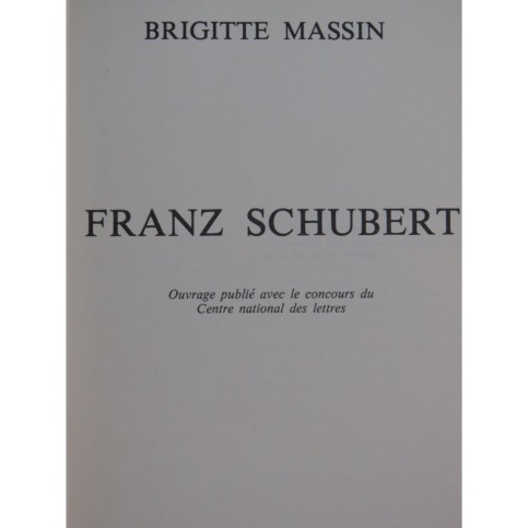 MASSIN Brigitte Franz Schubert 1978