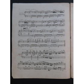 HÜNTEN François Air de Himmel varié op 26 Piano ca1830