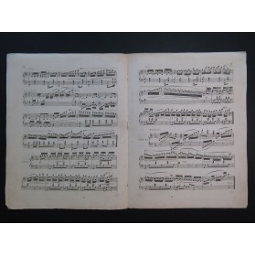 HÜNTEN François Air de Himmel varié op 26 Piano ca1830