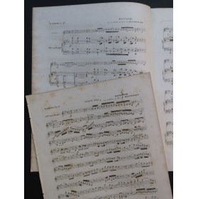 LOUIS N. Fantaisie Concertante No 6 op 17 Piano Violon ca1845