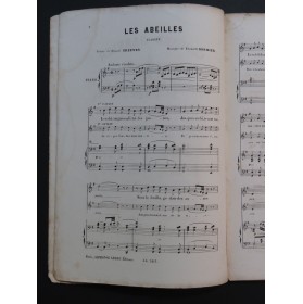 GARNIER Edouard Roses et Cyprès 16 Pièces Chant Piano ca1875