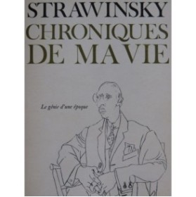 STRAWINSKY Igor Chroniques de ma Vie 1971