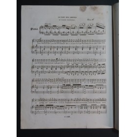 PLANTADE Charles La Clé des Songes Chant Piano ca1840