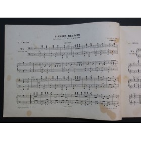 ARBAN L'Amour Médecin Quadrille Piano 4 mains ca1880