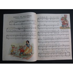 CHURCHILL Frank Blanche Neige et les Sept Nains Chant Piano 1945