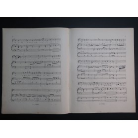 MASSENET Jules L'Eventail Chant Piano 1892